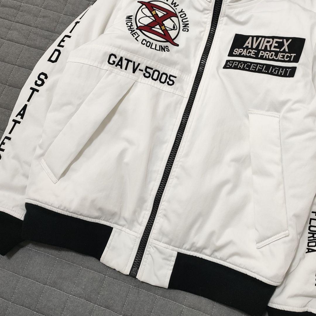AVIREX　フライトジャケット　GT-10　SPACE WALK　ホワイト　L