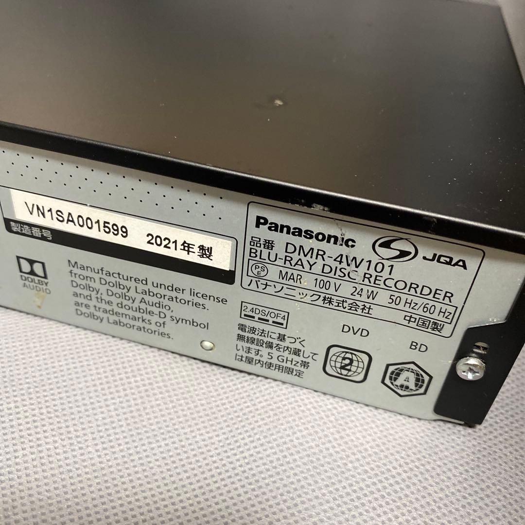 Panasonic ブルーレイレコーダー DMR-4W101