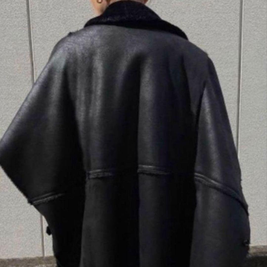 AMERI VINTAGE　ポンチョコート　ブラック