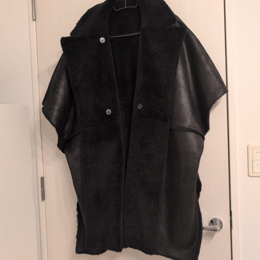 AMERI VINTAGE　ポンチョコート　ブラック