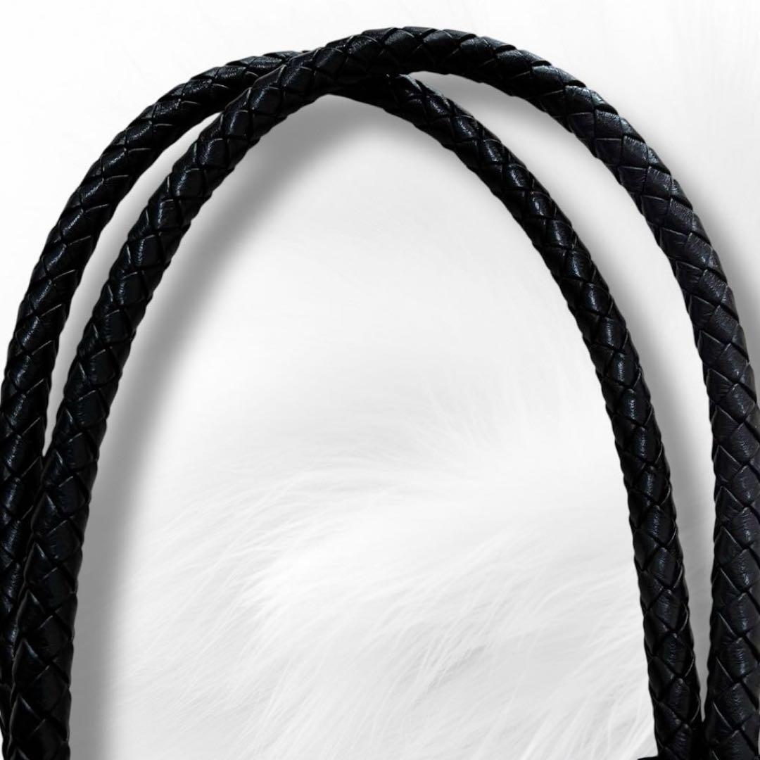 HIROFU チェスタ M B5軽量 トートバッグ ショルダー レザー 編み込み