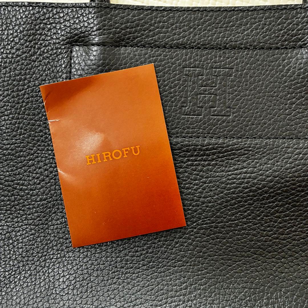 HIROFU チェスタ M B5軽量 トートバッグ ショルダー レザー 編み込み