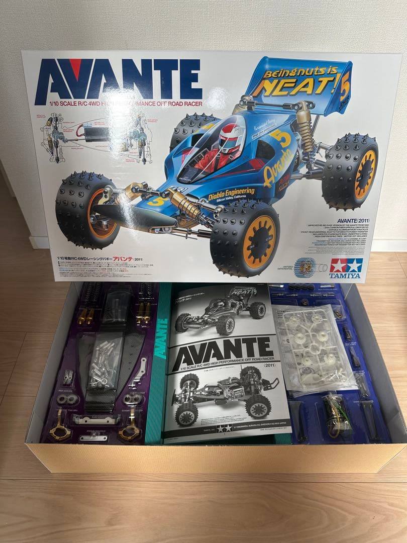 AVANTE 1/10 タミヤ　アバンテ未使用品　ファインスペック2.4Gセット