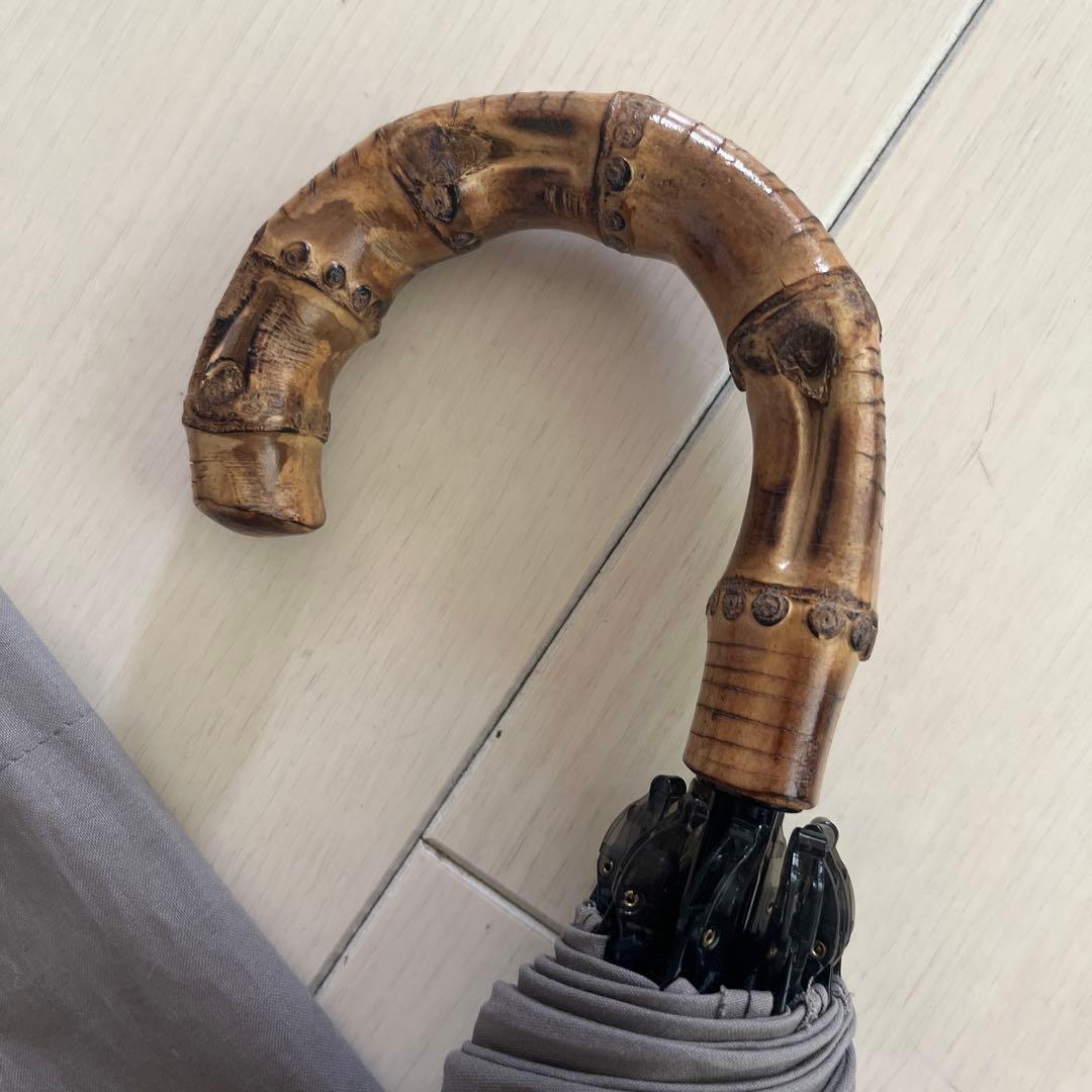 CINQサンク｜晴雨兼用傘（日傘） 紫外線対策 長傘　グレー