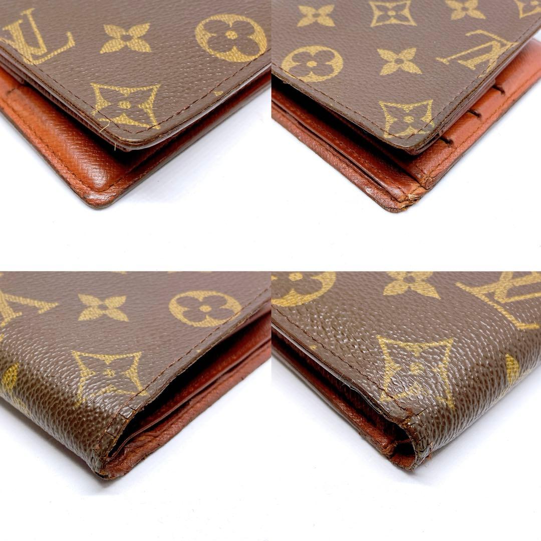 866 ルイヴィトン モノグラム　長財布　折り財布　マルコ