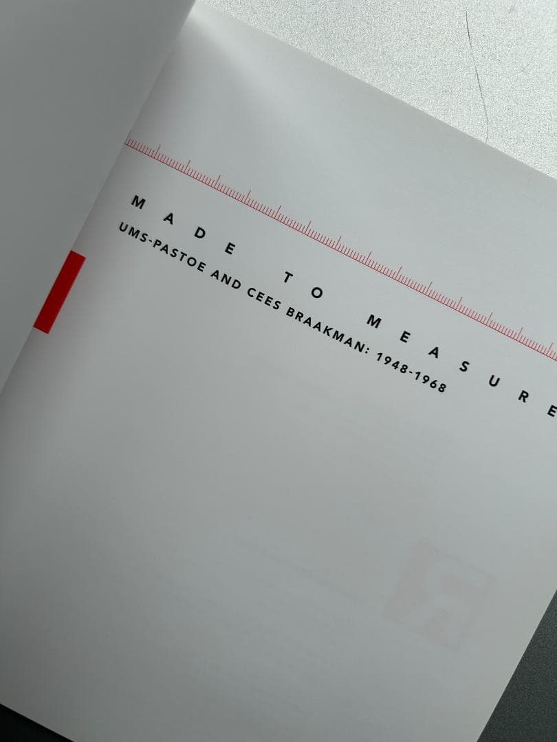 アート・デザイン・音楽 Made to measure Cees Braakman 1948-1968