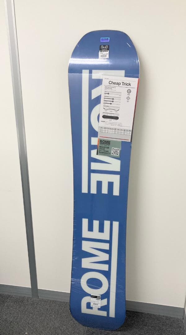 【最終値下げ!!】ROME Cheap Trick 24-25　スノーボード 青