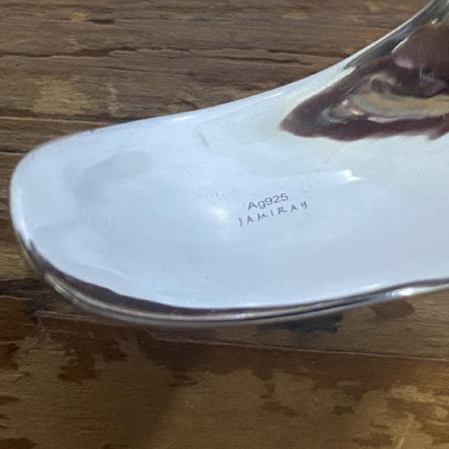 JAMIRAY ジャミレイ Wavy Silver Bangle カフバングル