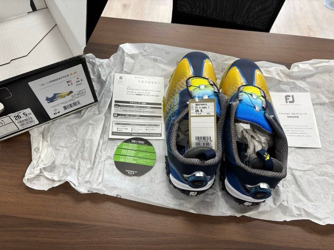 [26.5㎝]FJ ゴルフシューズ BOAシステム