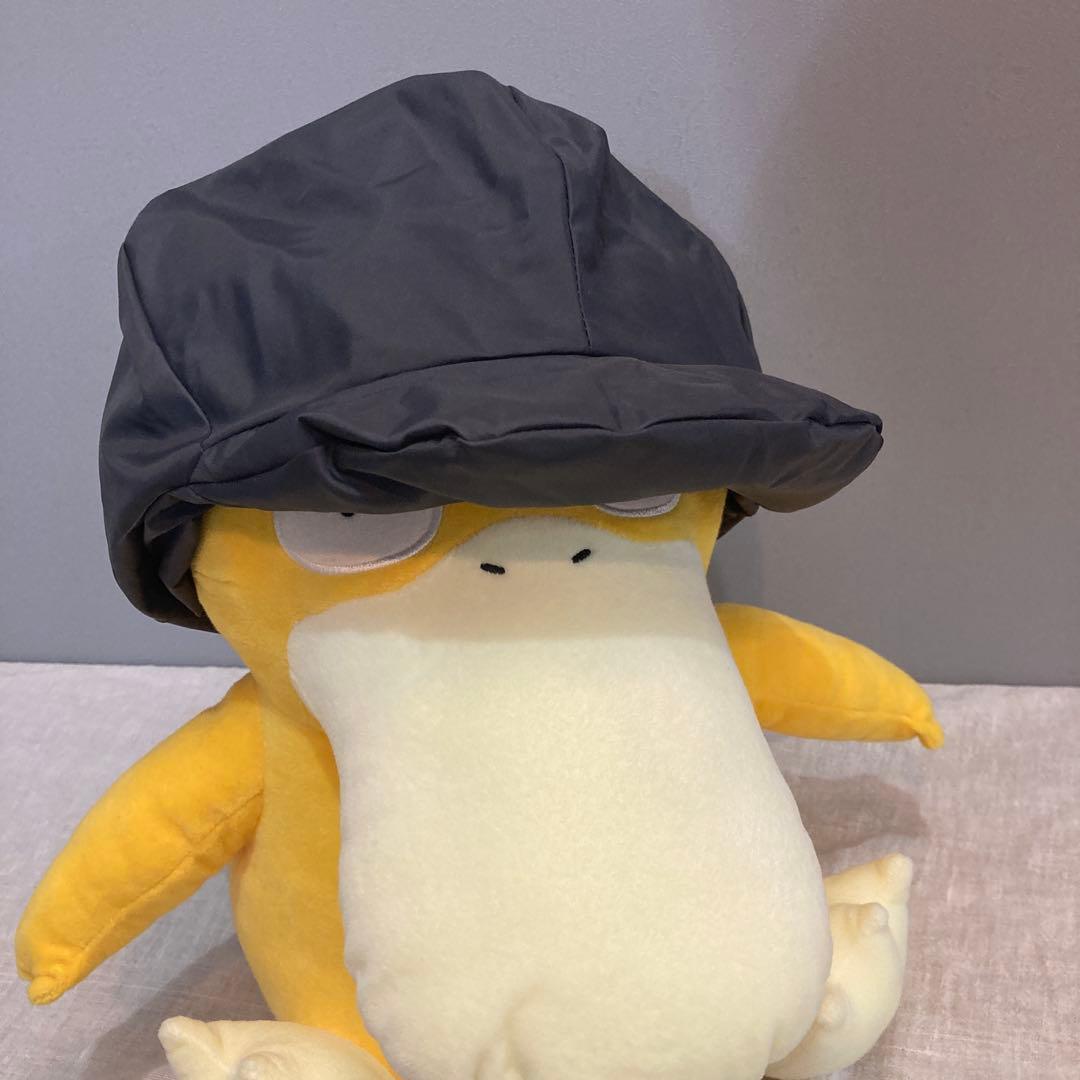 イッセイミヤケ ダークグレー　ナイロン　帽子　キャスケット F フリー　キャップ