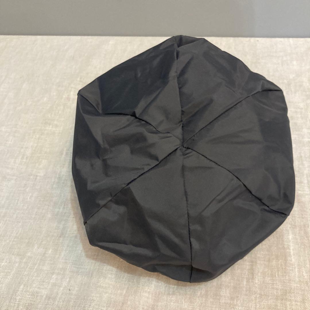 イッセイミヤケ ダークグレー　ナイロン　帽子　キャスケット F フリー　キャップ