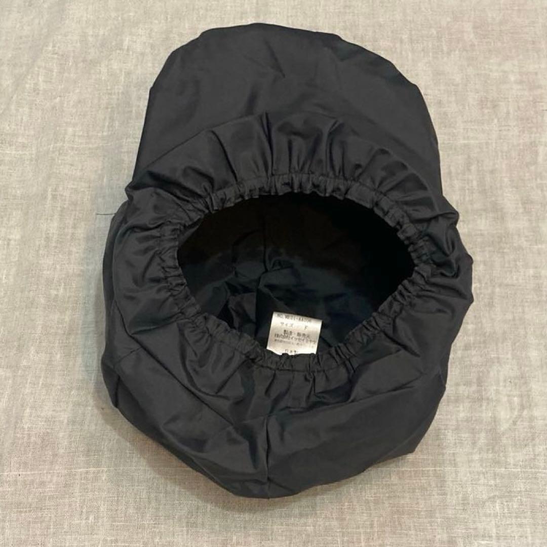 イッセイミヤケ ダークグレー　ナイロン　帽子　キャスケット F フリー　キャップ