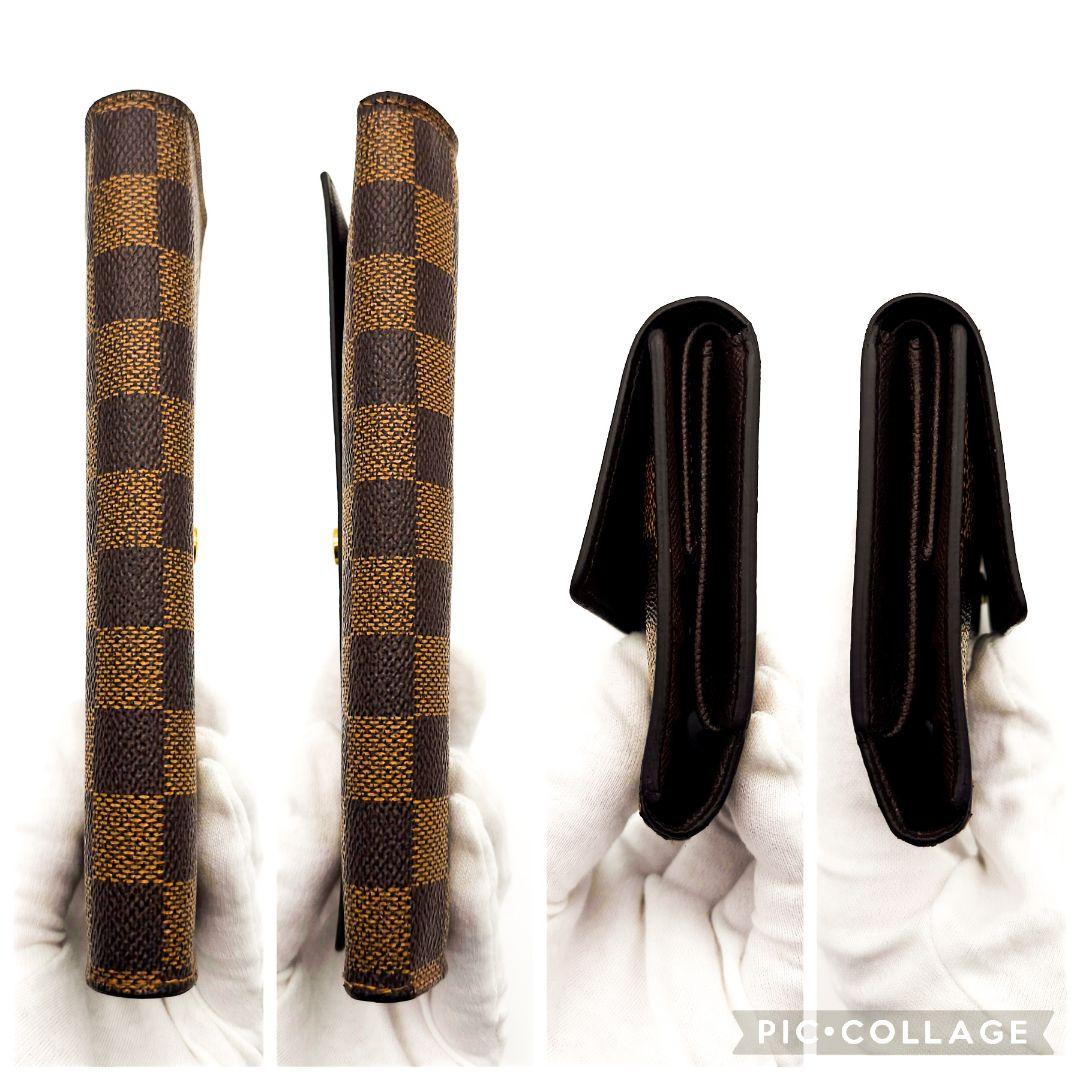 ルイヴィトン　ポルトトレゾール　インターナショナル　長財布　ダミエ　D88