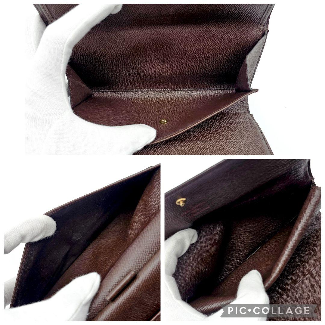 ルイヴィトン　ポルトトレゾール　インターナショナル　長財布　ダミエ　D88