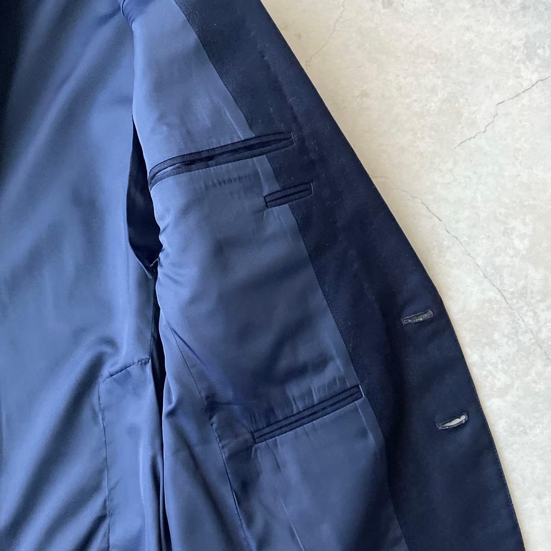 90s ラルフローレン ネイビー テーラードジャケット 紺ブレ ゴールドボタン