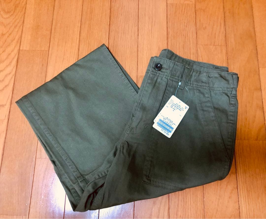 【新品未使用】Spick and spanルーズベイカーパンツ38