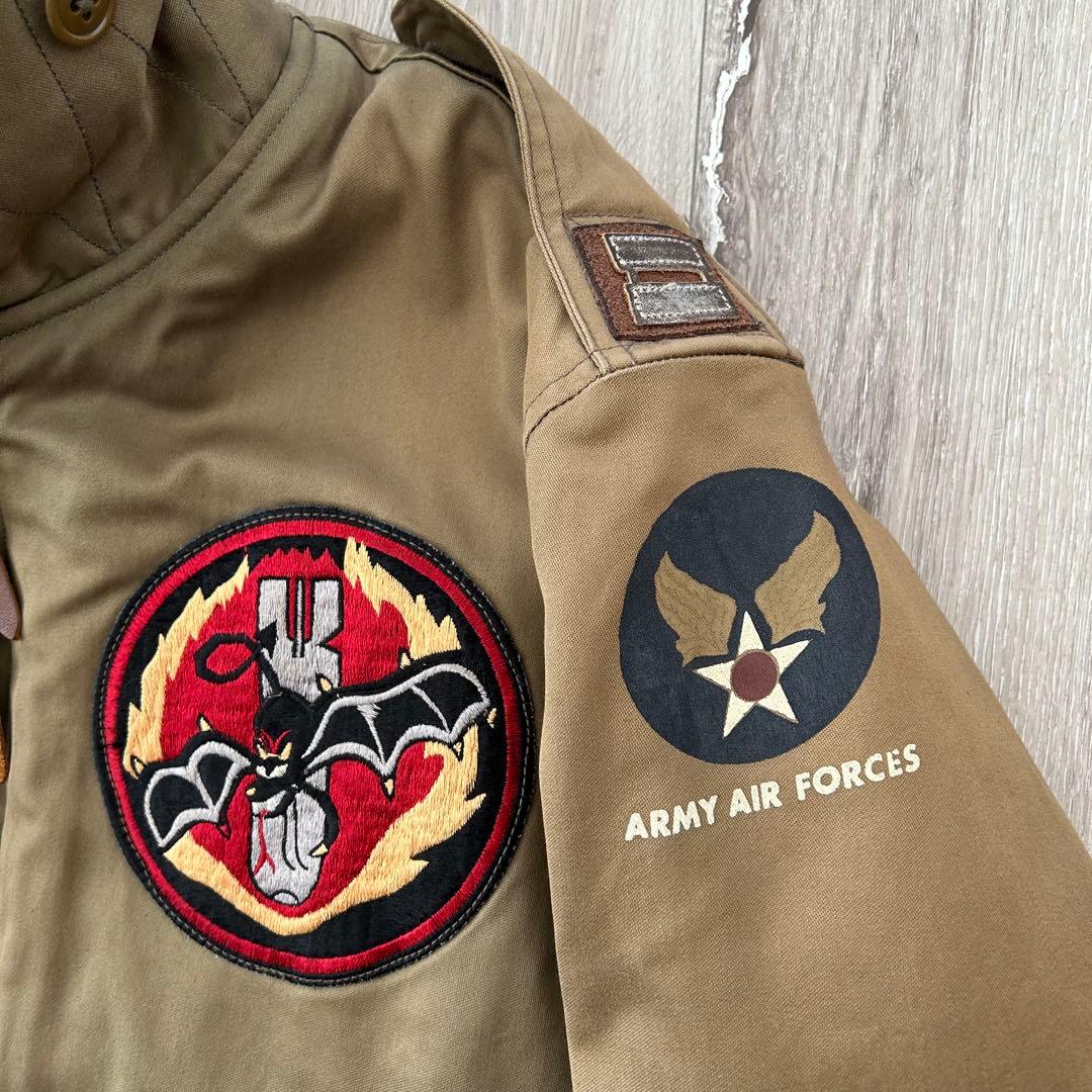 BUZZ RICKSON B-10 B10 フライトジャケット カーキ ボア38