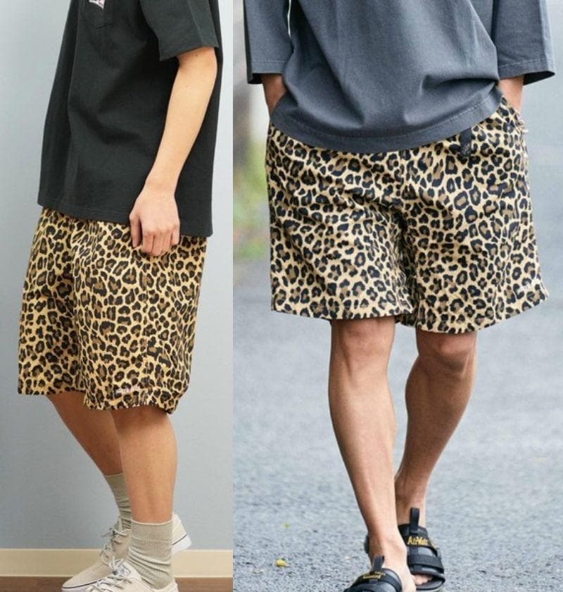 ムラサキスポーツ限定 グラミチ DEAR LAUREL Gショーツ レオパード