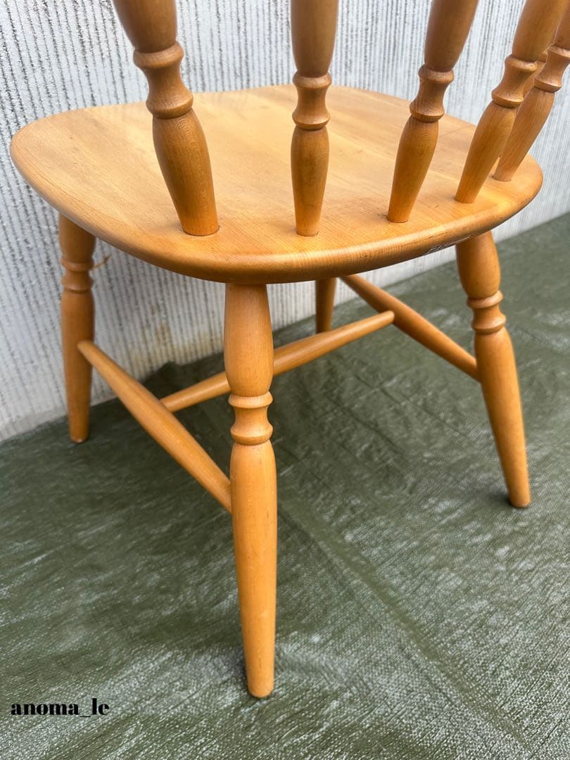 【ダイニングチェア】飛騨の家具　柏木工　スティックバック　ウィンザーチェア