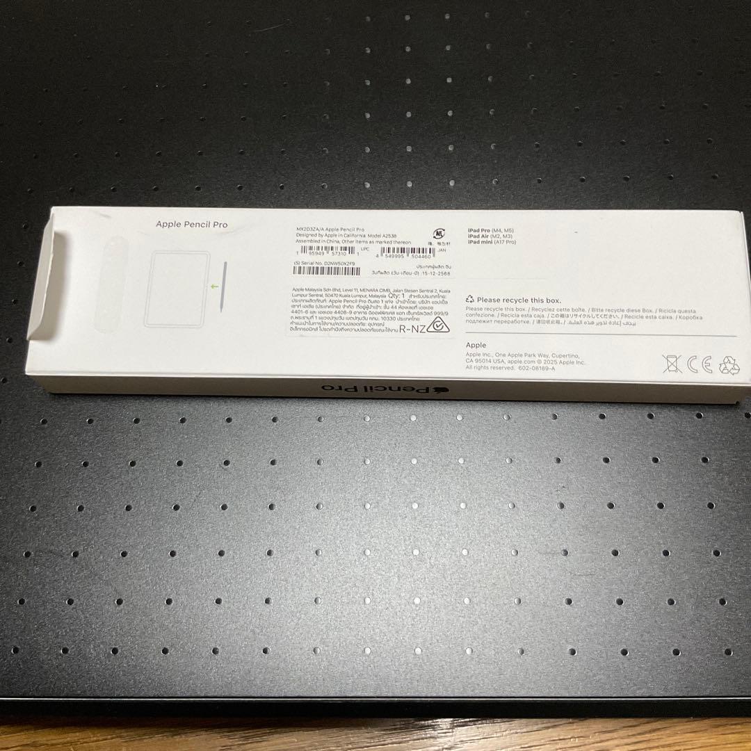 り*ょ様 【超美品】Apple Pencil Pro 開封のみ