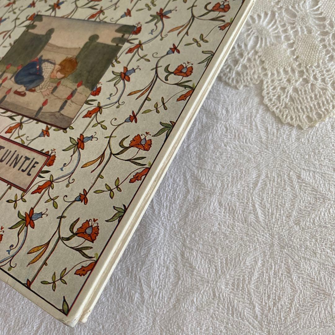 【超希少】　Rie Cramer リトグラフ印刷　絵本　ボタニカル柄　インテリア