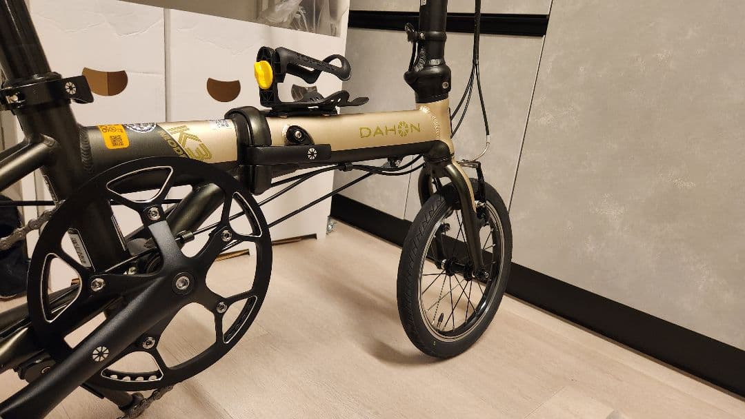 セ*ナ様 2025/8月新車購入　DAHON K3 　おまけ付き