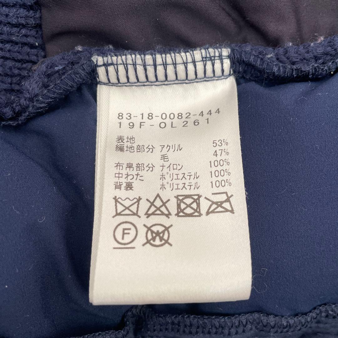 BEAMS GOLF ネイビー ダウンセーター