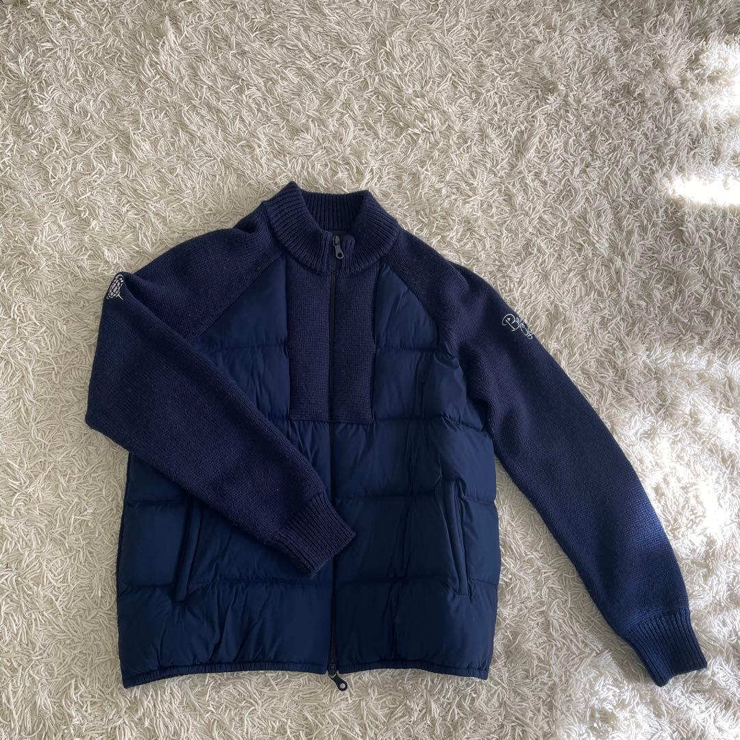 BEAMS GOLF ネイビー ダウンセーター