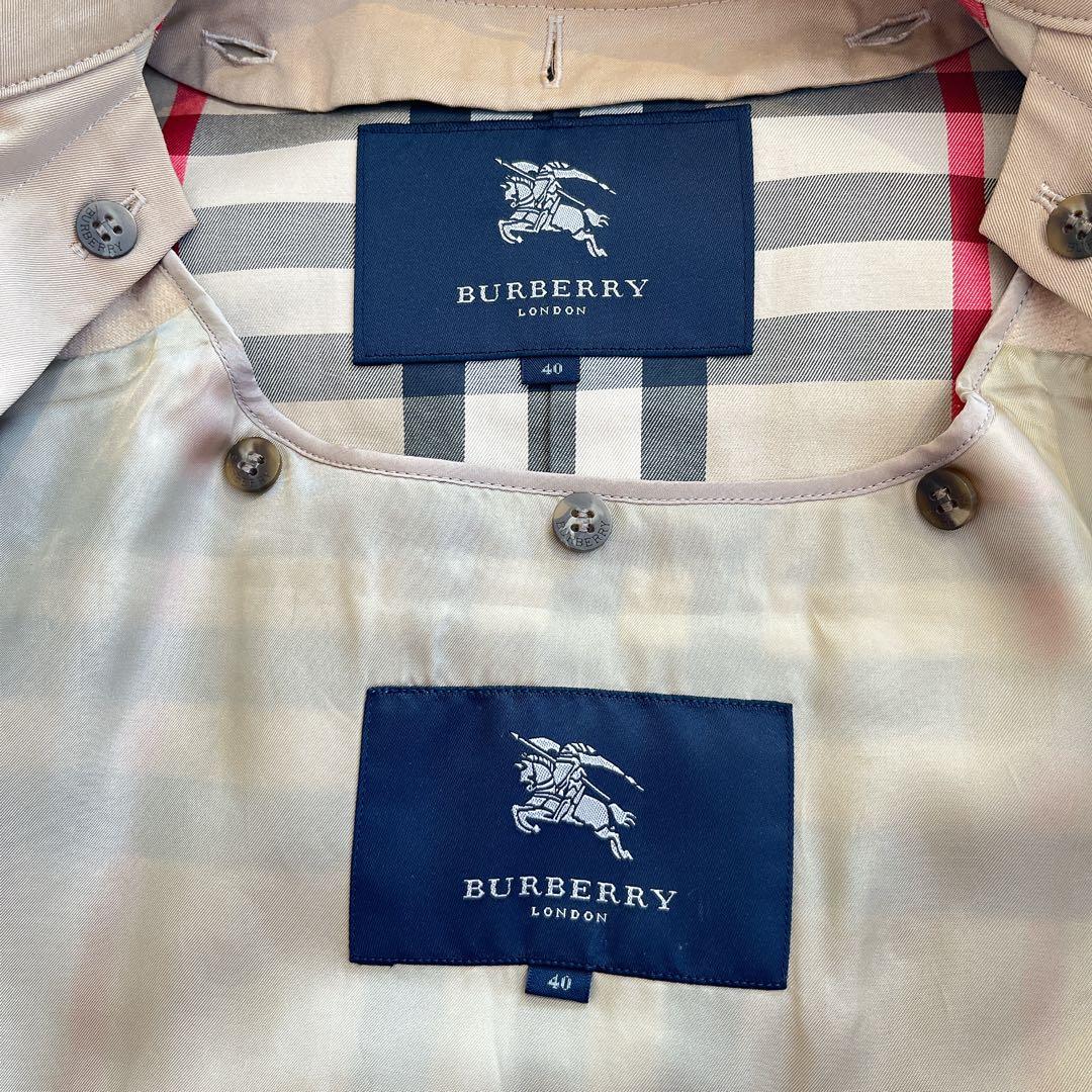 極美品　バーバリー　トレンチコート　ベージュ　ライナー　ノバチェック　ベルト