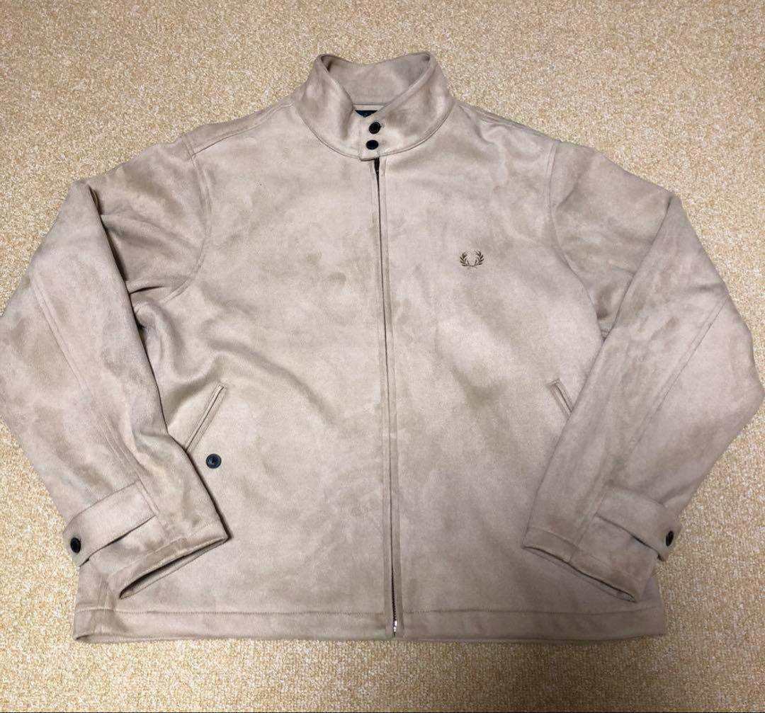 fredperry スウェード ハリントンジャケット