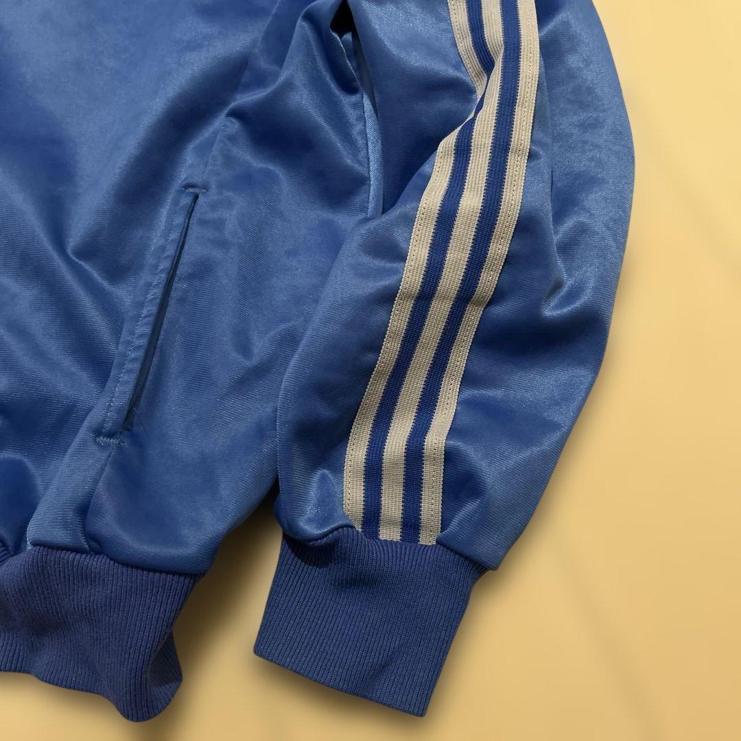 80s adidas スナップボタン ジャージ トラックジャケット