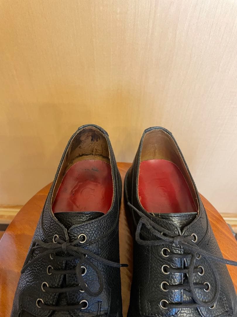 GRENSON グレンソン Uチップレザーシューズブーツ 黒 シューキーパー付属