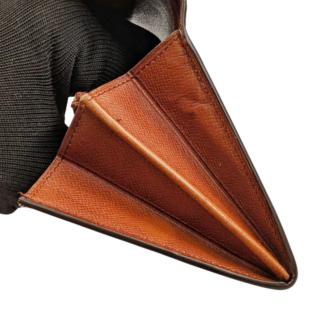 良品 ルイヴィトン モノグラム ポシェット ポルトモネ クレディ 967