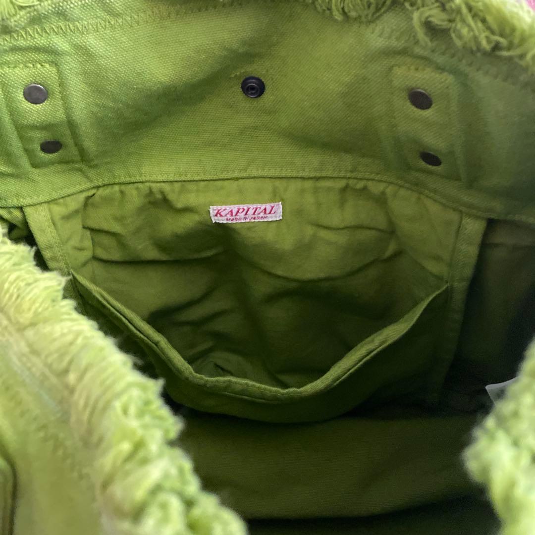 キャピタル　KAPITAL トートバッグ