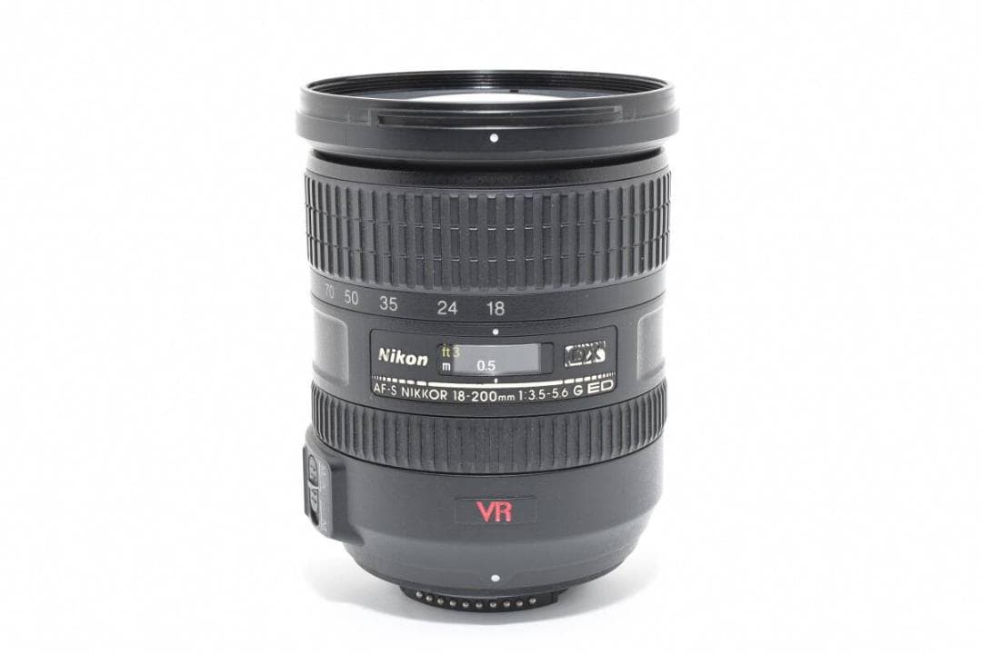 実用美品 Nikon AF-S DX VR ED 18-200 3.5-5.6G