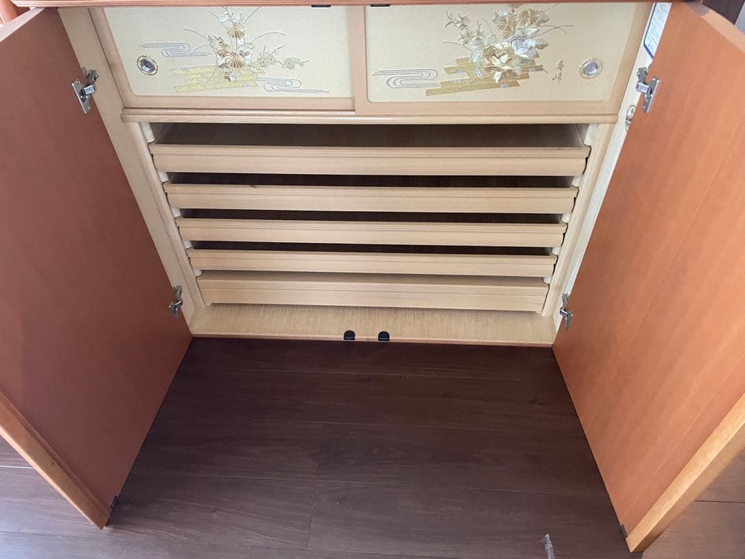 【引き取り大歓迎！】　上下セット　府中家具　桐箪笥　桐たんす