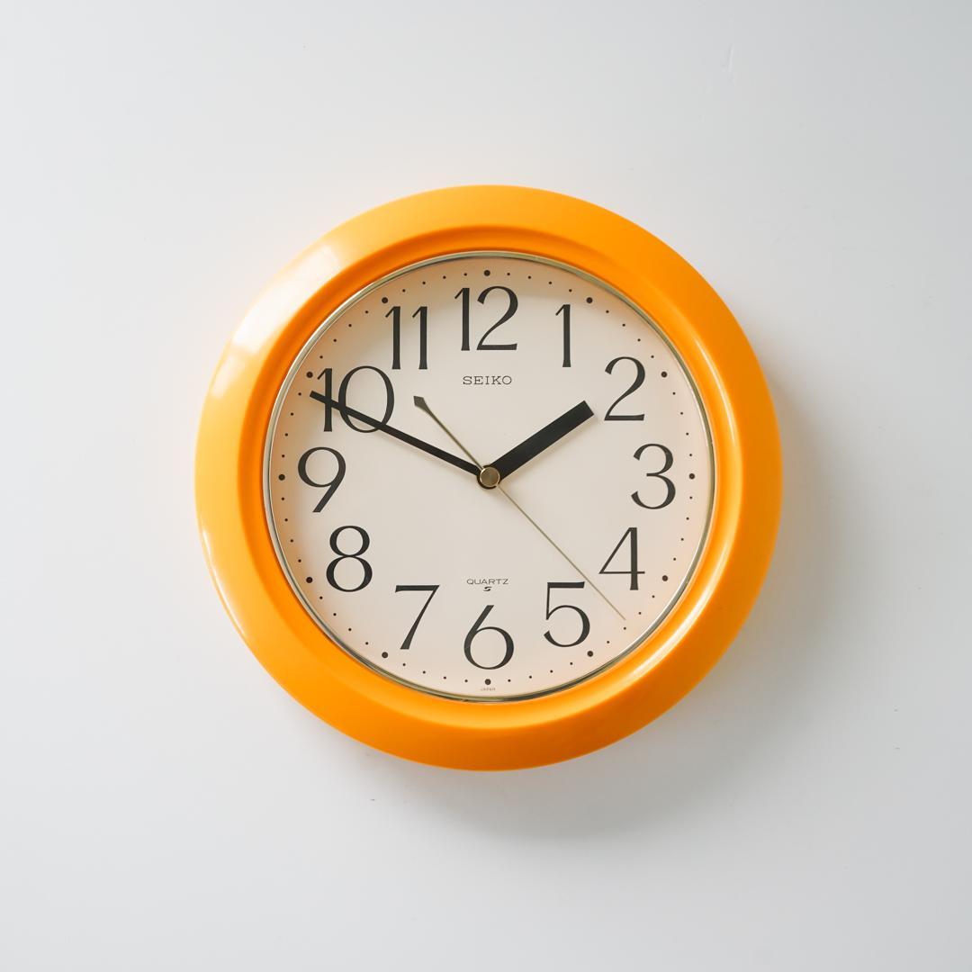70-80's SEIKO clock 掛時計 昭和 レトロポップ