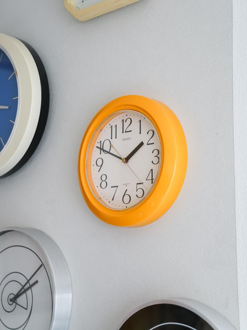70-80's SEIKO clock 掛時計 昭和 レトロポップ