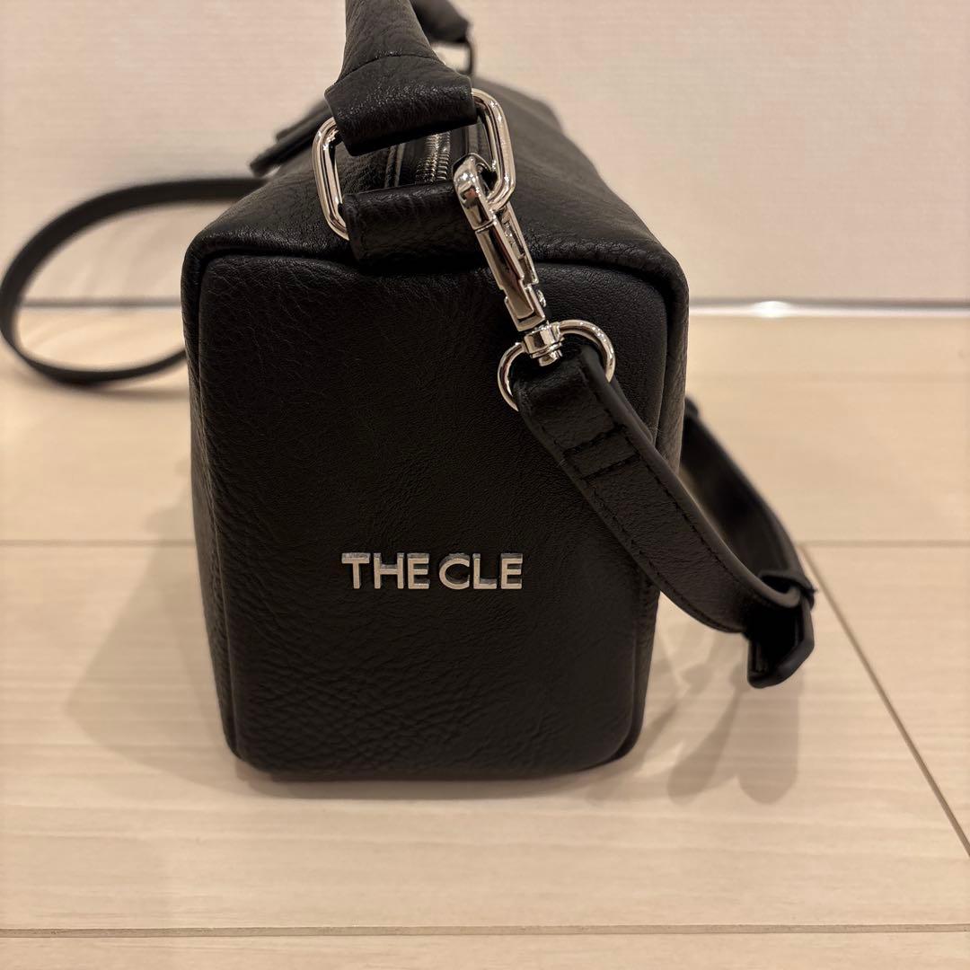 thecle ザクレ　BOX BAG ショルダーバッグ ブラック　2way