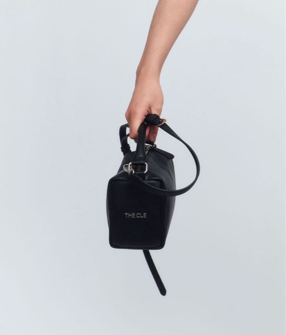 thecle ザクレ　BOX BAG ショルダーバッグ ブラック　2way