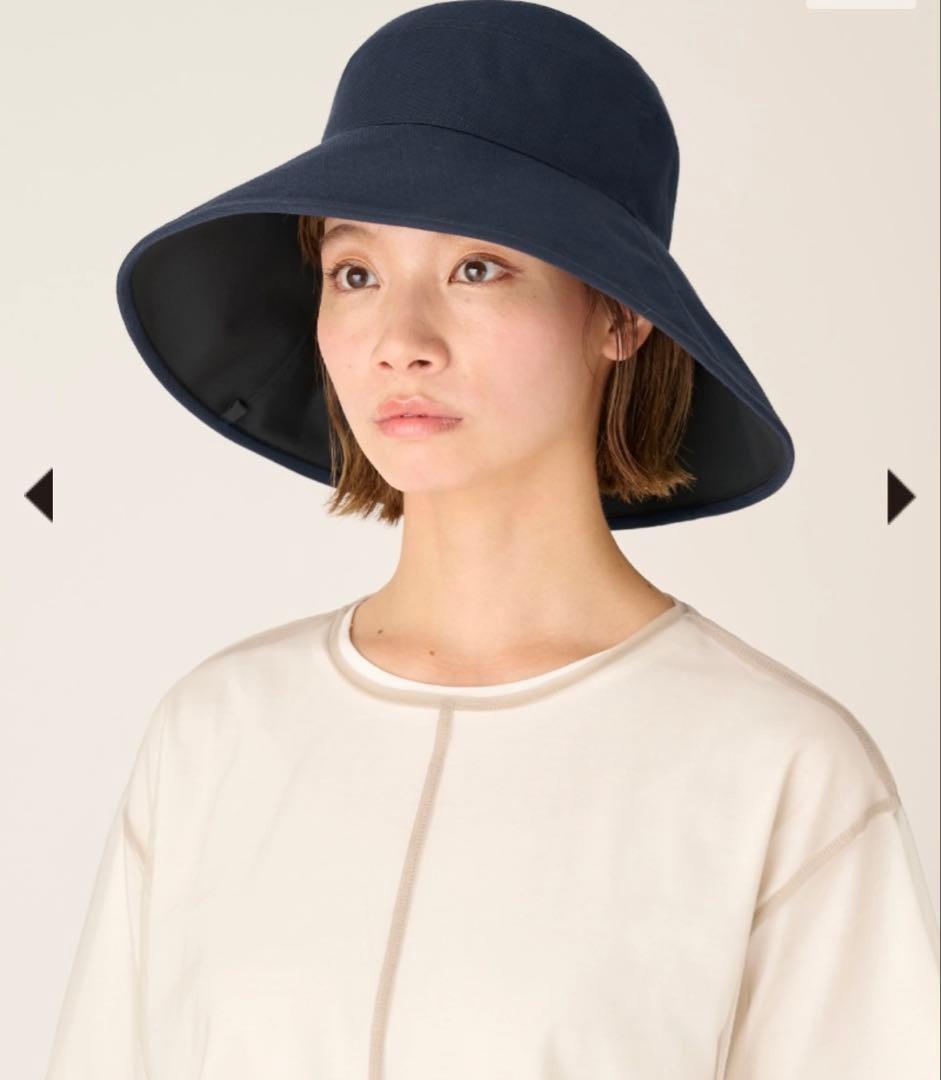 サンバリア ナチュラルハット ネイビー Mサイズ 写真も全てご覧下さいませ。