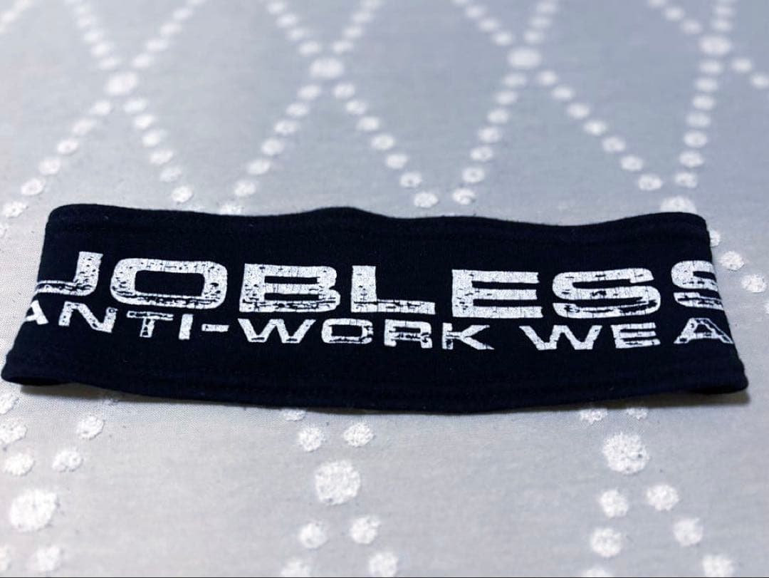 激レア JOBLESS ANTI-WORK WEAR ヘアバンド 80s 90s