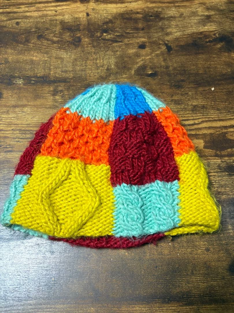 帽子 supreme Block Knit Beanie mulch 25ss