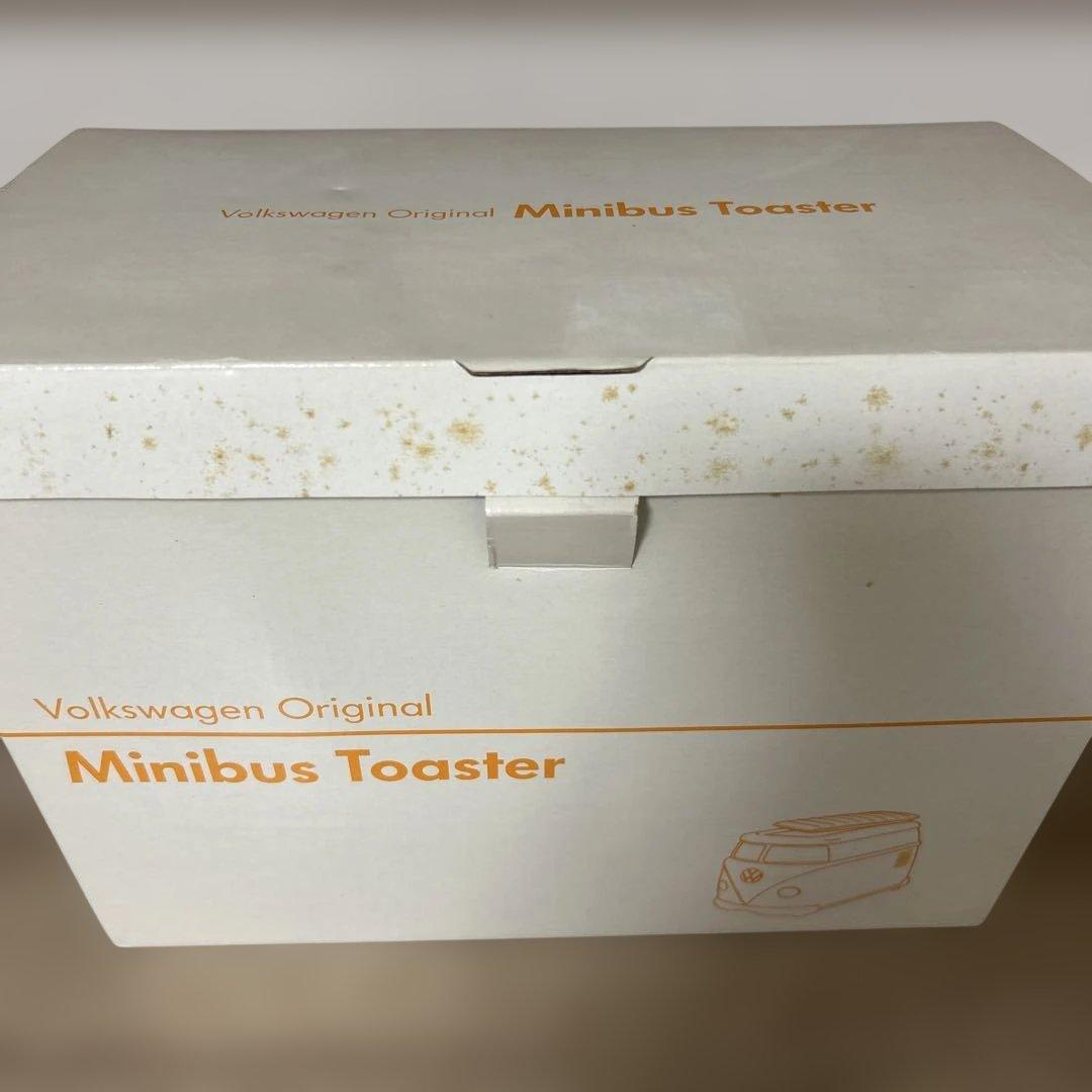 【新品】フォルクスワーゲン ミニバス トースター ブルー (コンセント注意)