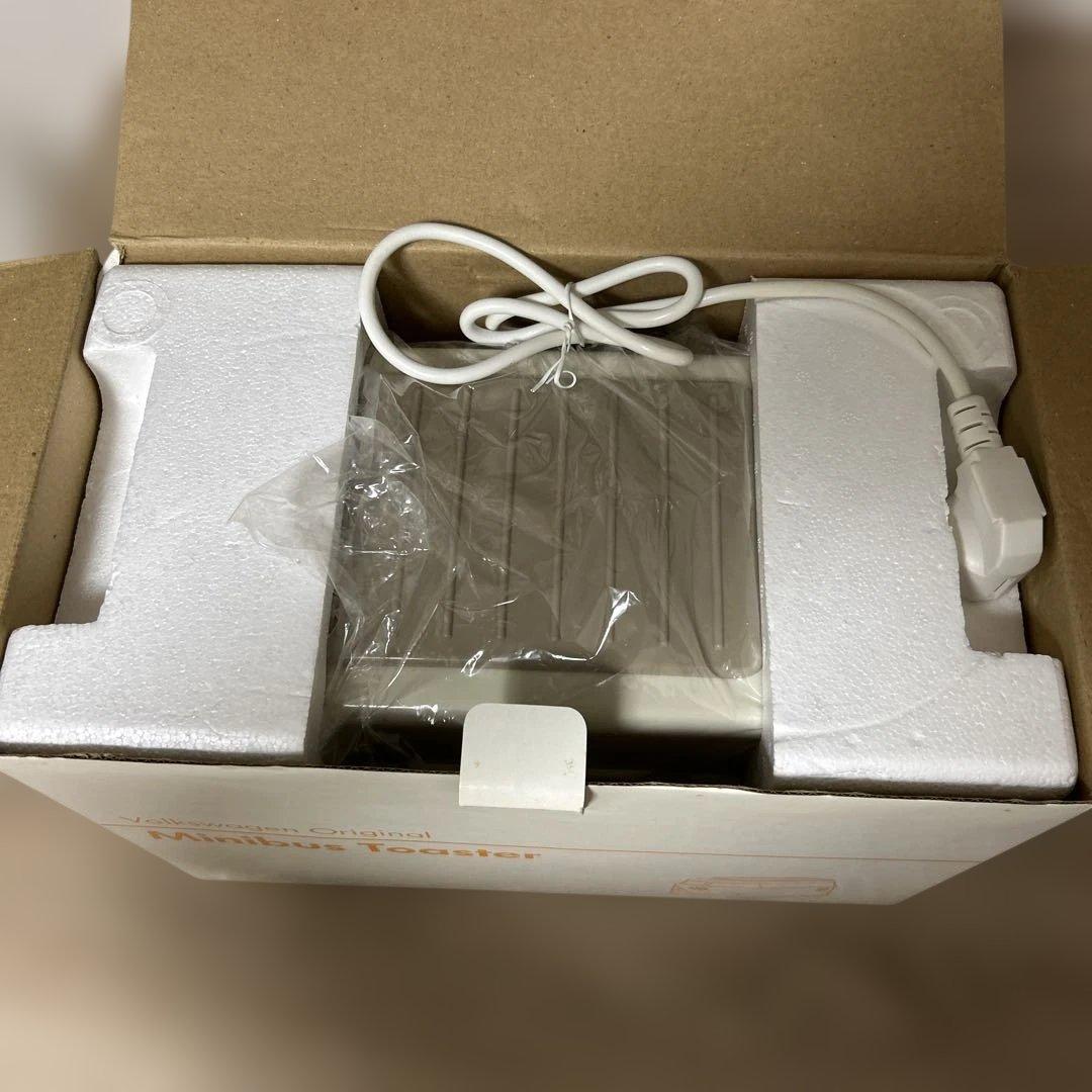 【新品】フォルクスワーゲン ミニバス トースター ブルー (コンセント注意)