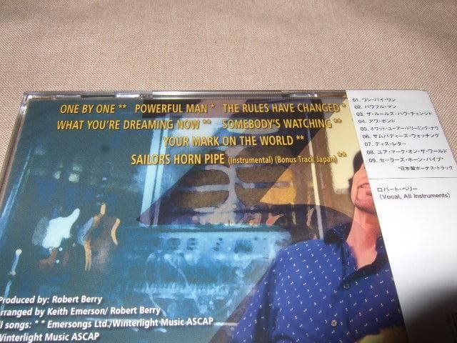 3.2,ロバート・ベリー,新品未開封,GTR,キース・エマーソン,プログレ