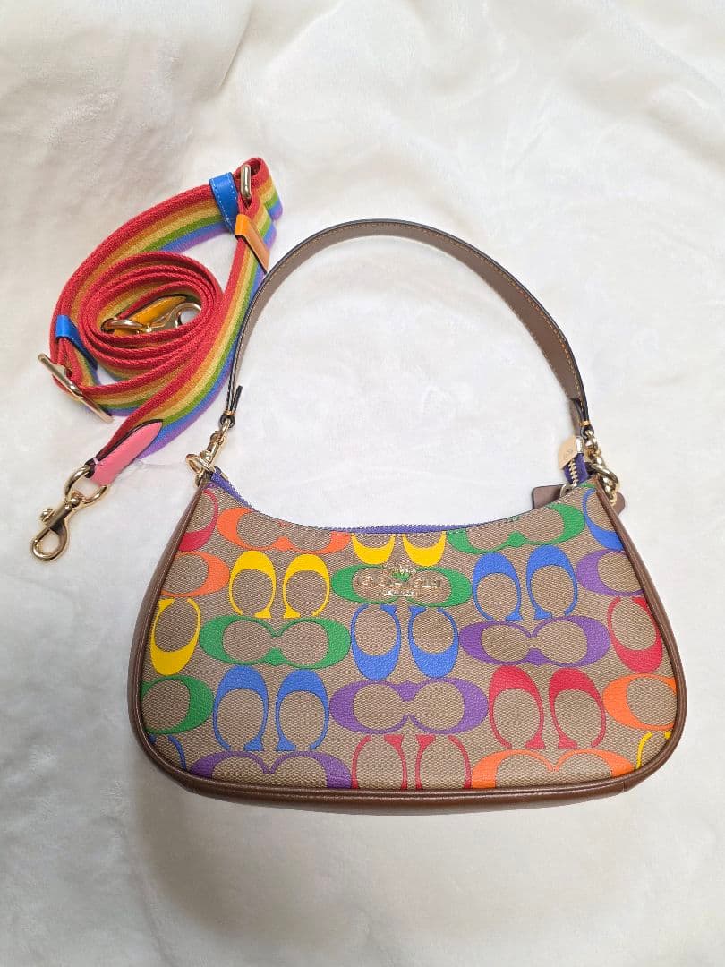 Coach マルチカラー ショルダーバッグ
