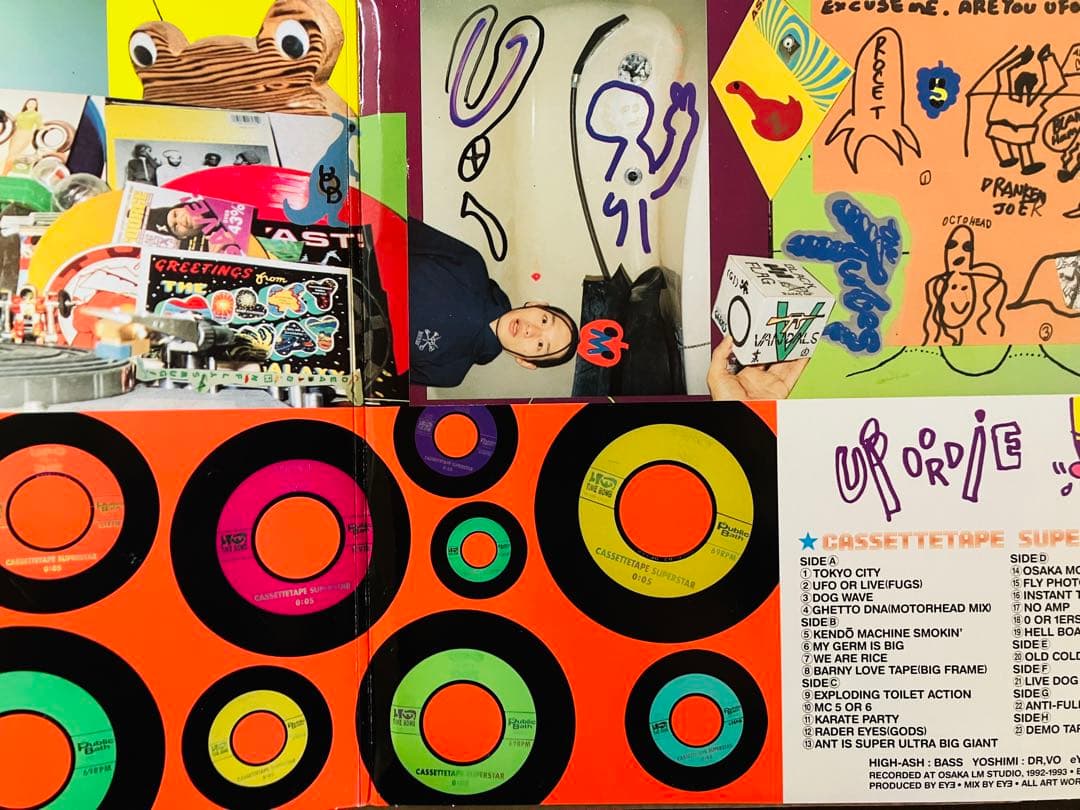 邦楽 UFO OR DIE - CASSETTETAPE SUPERSTAR LP