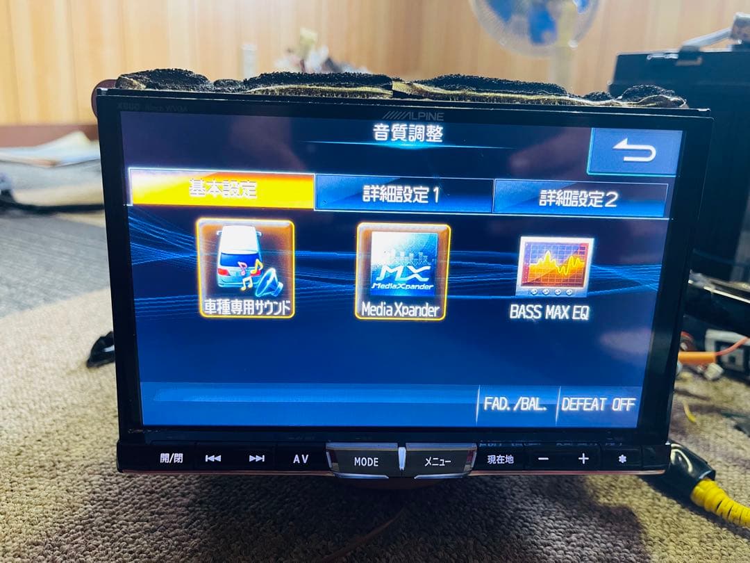 Alpine HIACE Bluetoothユニット