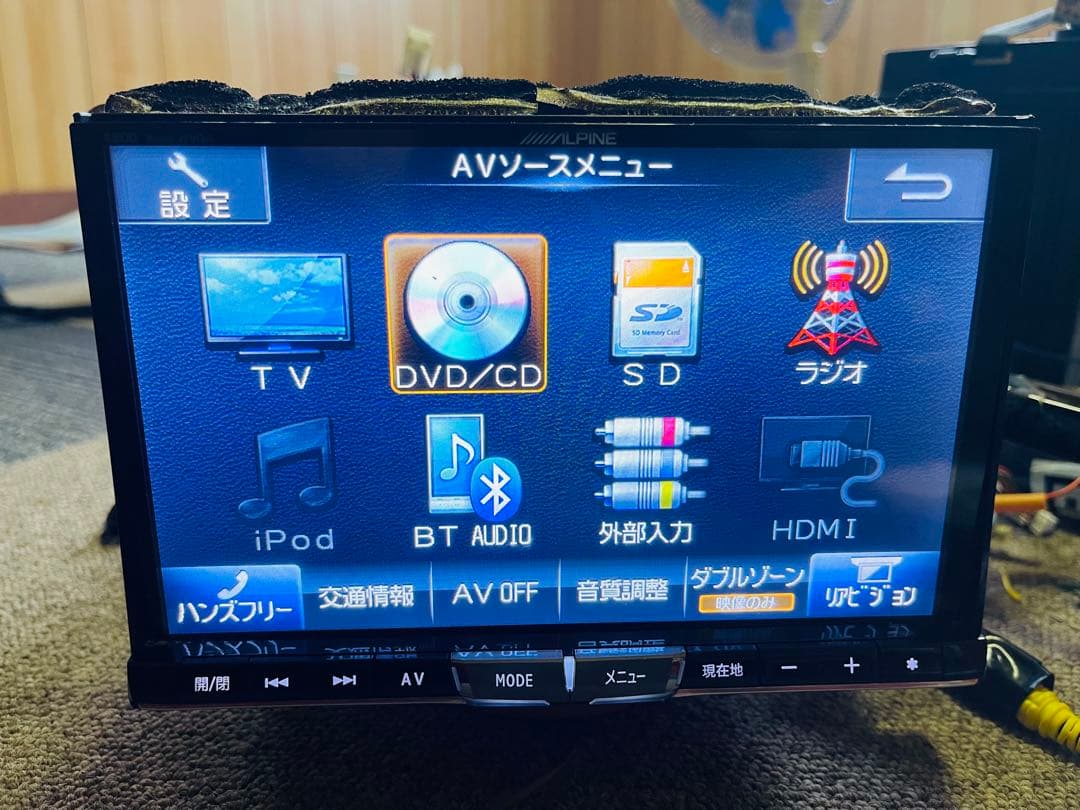 Alpine HIACE Bluetoothユニット